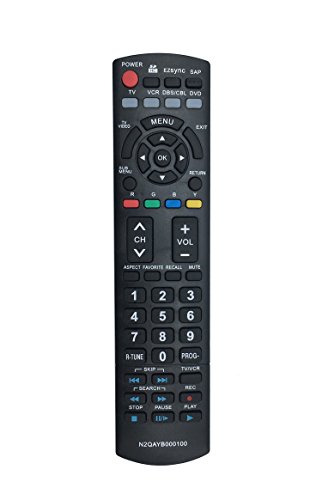 Replace Remote N2QAYB000100 for PANASONIC TV Remote Control N2N2QAYB000102 N2QAYB000103 N2QAYB000221 N2QAYB000321 N2QAYB000323