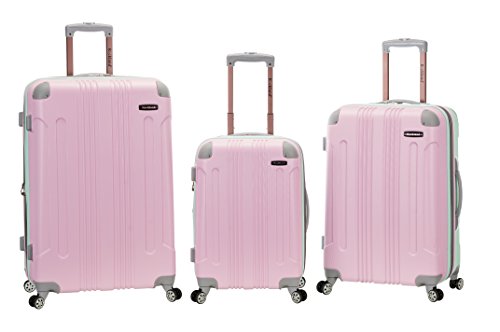 Rockland London Hardside Spinner Wheel Luggage, Mint, 3-Piece Set (20/24/28)