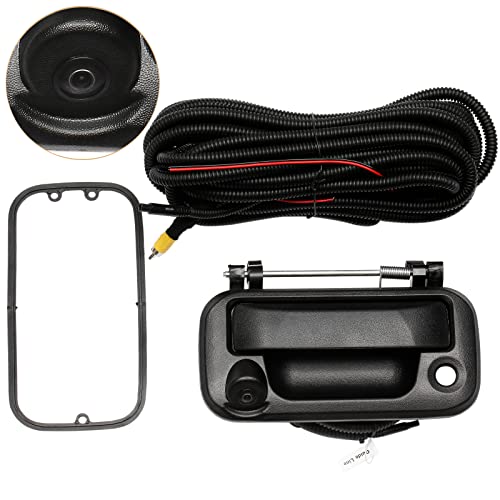 Backup Camera Tailgate Handle, Compatible with 2005-2014 Ford F150, 2008-2016 F250 F350 F450 F550 Super Duty, 2007-2010 Explorer Sport Trac, 2006-2008 Lincoln Mark LT, Rear View Camera, Reverse Camera
