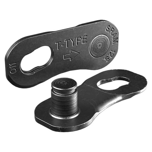 SRAM Eagle T-Type PowerLock Flattop Connector Link - 12-Speed, for Eagle T-Type Flattop Chain Only, Black, 4 Pack