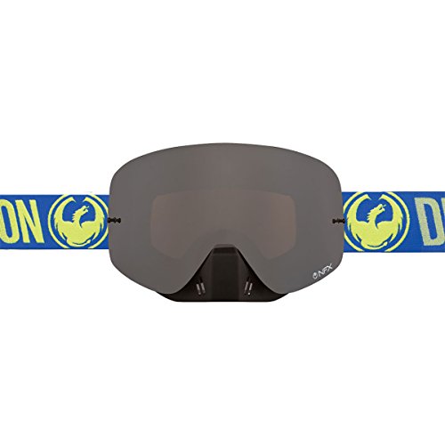 Dragon Alliance 228686429683 NFX Goggle Break Hi-Vis/Smoke Gold Lens