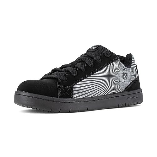 Volcom Work Men's Stone Op Art Construction Shoe, Black, 13