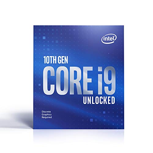 Intel Core i9-10900KF Desktop Processor 10 Cores up to 5.3 GHz Unlocked Without Processor Graphics LGA1200 (Intel 400 Series chipset) 125W