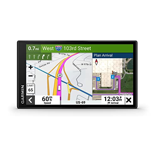 Garmin dēzl OTR610, Large, Easy-to-Read 6” GPS Truck Navigator, Custom Truck Routing, High-Resolution Birdseye Satellite Imagery, Directory of Truck & Trailer Services