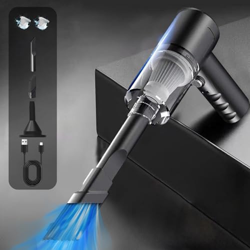 Mini Handheld Vacuum Cordless, Car Vacuum Cleaner Portable Rechargeable Wireless Hand Vacuum High Power for Keyboard/Car/Home/Office Clearance Items Ofertas Relampago Del Dia Ofertas De Day Prime
