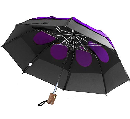Gustbuster Umbrellas - LTD - Automatic Open/Close - Windproof Umbrella Resists 55+ MPH Winds - Lifetime Guarentee