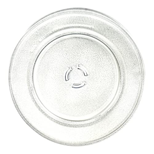 HQRP 15 3/4' Glass Turntable Tray Compatible with Whirlpool 8205676 W11373838 W10818723 461967721091 8205540 4455919 4455915 4375405 4375343 Microwave Oven Cooking Plate 15.75-inch 400mm