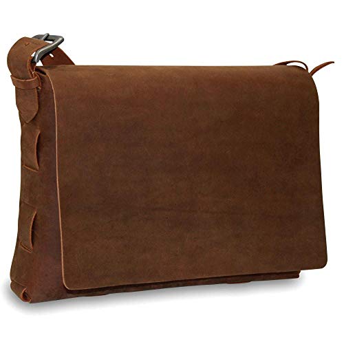 Jack Georges Build Your Own Large Messenger Bag #153A (Tan)