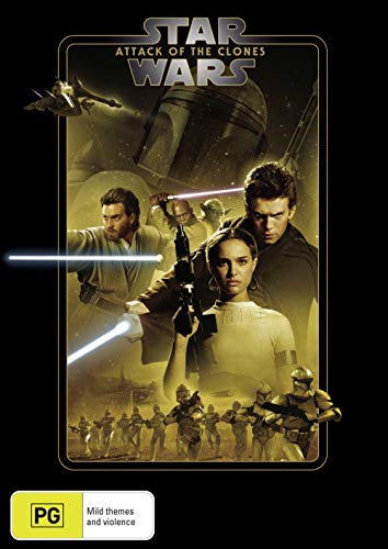 Star Wars II: Attack of the Clones DVD | Ewan McGregor, Natalie Portman | NON-USA Format | Region 4 Import - Australia