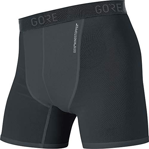 GORE WEAR Men's Standard M Windstopper Base Layer Boxer Shorts, Black, S
