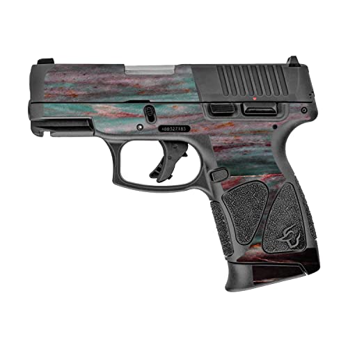 MightySkins Skin Compatible with Taurus G3C 9mm Luger - Grunge Marble | Protective, Durable, and Unique Vinyl Decal wrap Cover | Easy to Apply, Remove, and Change Styles | Made in The USA