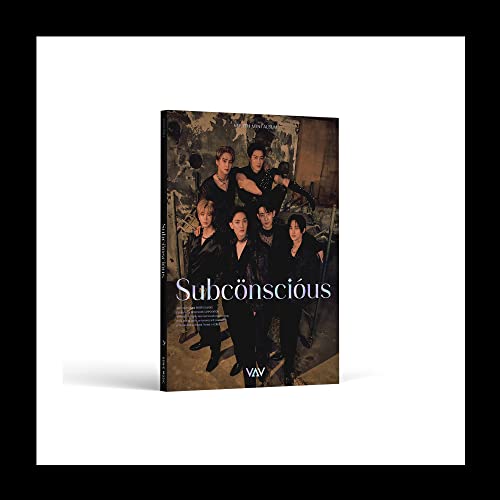 VAV Subconscious 7th Mini Album CD+96p PhotoBook+1ea Pocket Holder+1ea Individual Cover+1p Designer Card+1p PhotoCard+1p By My Side Card+1ea Sticker+1ea Bookmark+Tracking Sealed