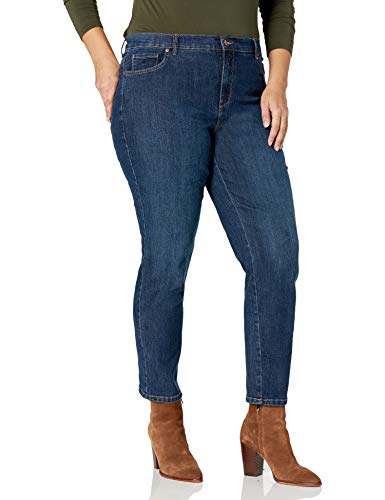 Gloria Vanderbilt Women's Amanda Classic High Rise Tapered Jean, Madison, 14 Regular