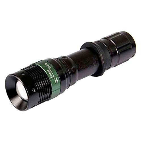 3000 Lumen Zoomable Cree Xm-l T6 LED Flashlight Torch Zoom Lamp Light Black