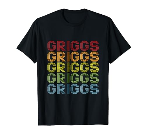 Griggs Name - Vintage Retro Griggs Name T-Shirt