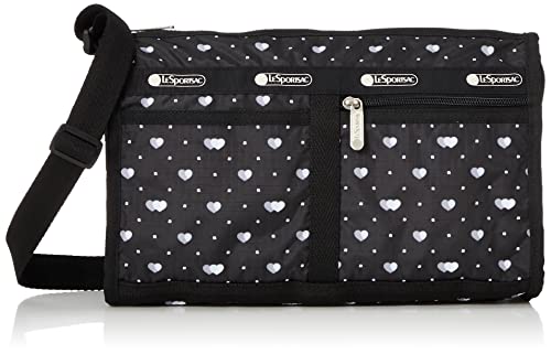 LeSportsac 7519 Deluxe Shoulder Satchel Women's Shoulder Bag, LoveMeMost