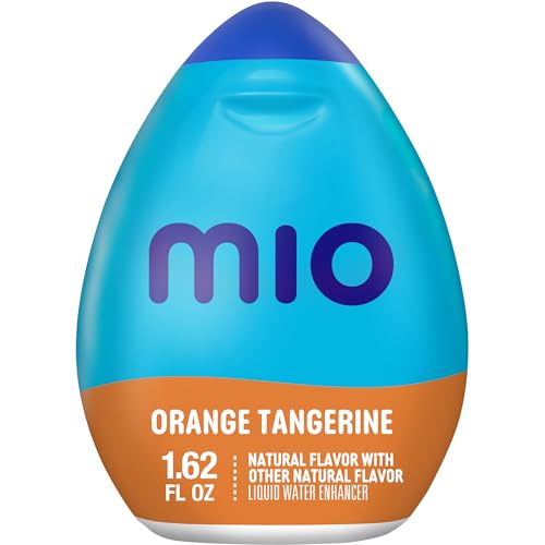 MiO Vitamins Orange Tangerine Liquid Water Enhancer Drink Mix, 1.62 fl oz Bottle, As seen on TikTok