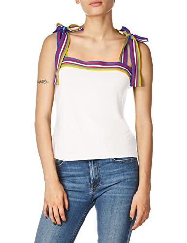 Jessica Simpson Women's Sloane modernized Retro Tube Top, Gardenia, Medium