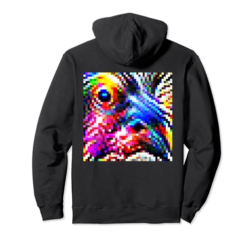 Adversarial Anti-Facial Recognition Camouflage Invisibility Pullover Hoodie