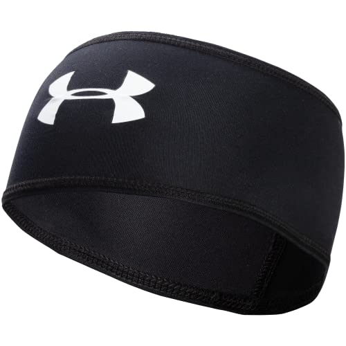 Under Armour Football Headband Skull Wrap Solid Black OSFM