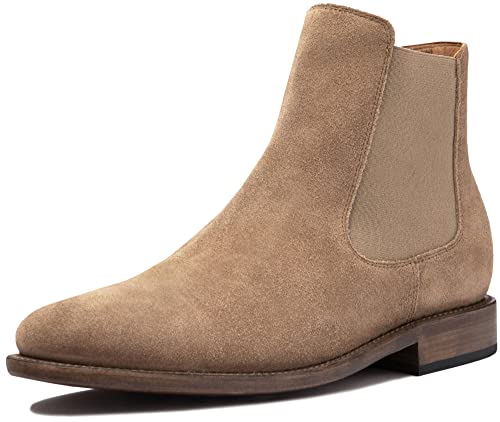 Thursday Boot Company Men's Cavalier Chelsea Dress Boot, Sandstone, 10.5