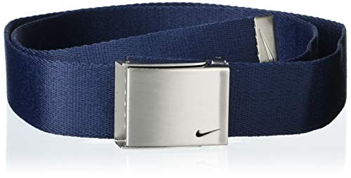 Nike Men's Standard 3 Pack Golf Web Belt, Black/Grey/Navy, One Size