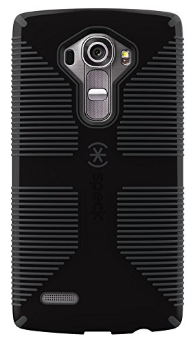 Speck Products Cell Phone Case for LG G4 - Retail Packaging - Black/Slate Gray