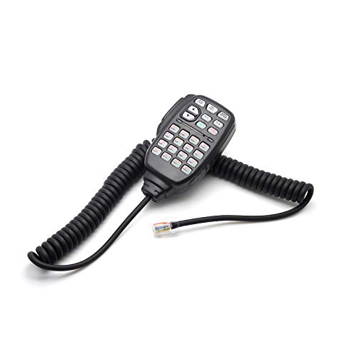 Kymate HM133V Microphone Compatible with Icom Mobile Radio IC-2200H IC-2800H IC-V8000 IC-208H IC-2820H IC-F2721D 8PIN RJ45 HM-133 DTMF Car radios Hand Mic Durable Handheld