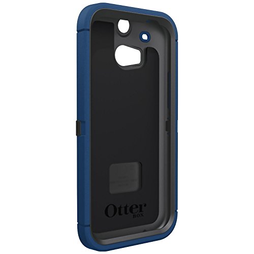 OtterBox Defender Series for HTC One M8 - Retail Packaging - Blueprint Grey/Deep Water