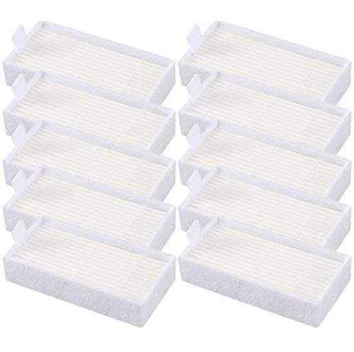10pcs HEPA Filters Replacement for ILIFE V3s V3s pro V5 V5s V5s Pro Robotic Vacuum Cleaner ILIFE V3s pro Filters ILIFE Robot Vacuum Filter ILIFE V3 Filter Replacements
