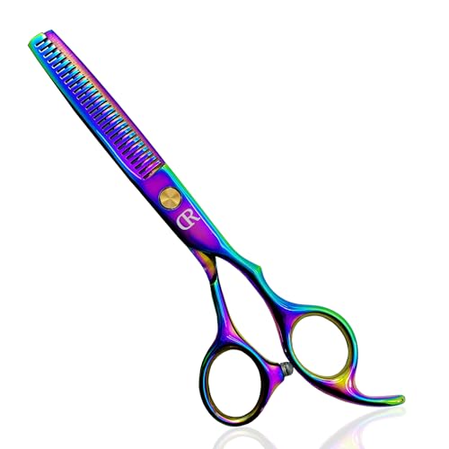 Professional Hair Thinning Shears 6 Inch Hair Cutting Teeth Scissors Hairdressing Texturizing Salon Shears Japanese 440c Stainless Steel Barber Haircut Scissors For Women/Men/kids