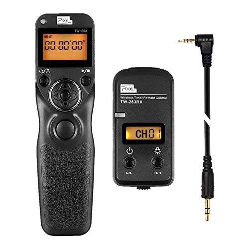 Pixel Remote Timer TW283-L1 Timer Shutter Release Remote Release for Panasonic S5 S1 G95 G91 G90 G9 G10 G70 GH3 GH4 GH5 GH6 GX7 G85 G81 FZ50K FZ100 FZ200 FZ1000 FZ10002 FZ2500 FZ2000 FZ330 FZ30 GX7