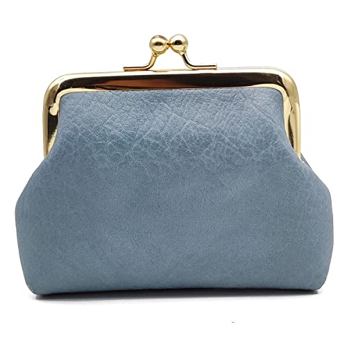 Sanxiner Cute Buckle Coin Purses Vintage Pouch Kisslock Change Purse Wallets