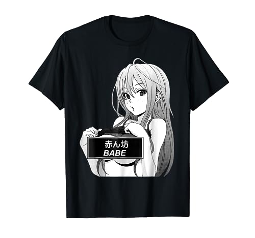 Anime Waifu Hentai Anime Lover Anime Girl Japanese Aesthetic T-Shirt