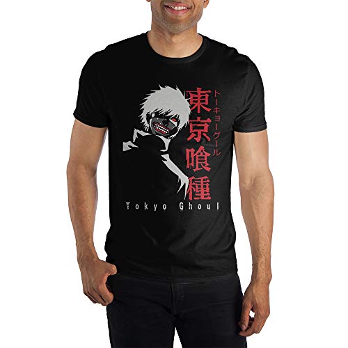 Bioworld Tokyo Ghoul Character Men's Black T-Shirt-M