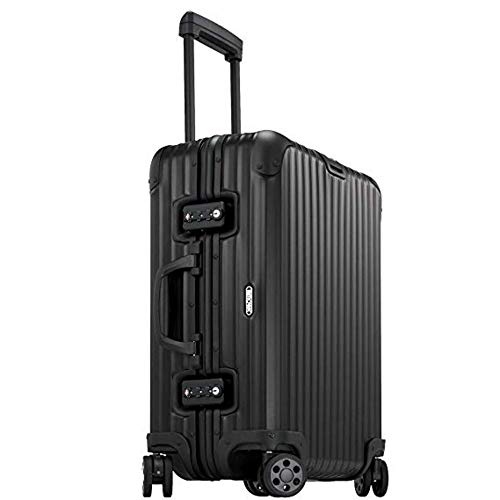 Rimowa Topas Stealth Luggage IATA 21' Inch Multiwheel 32L Suitcase - Matte Black