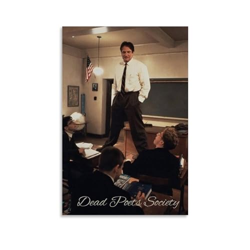 DKMDD Dead Poets Society Classic Movie Poster Aesthetic Vintage Canvas Wall Art Print Decor12x18inch(30x45cm) Unframe-style