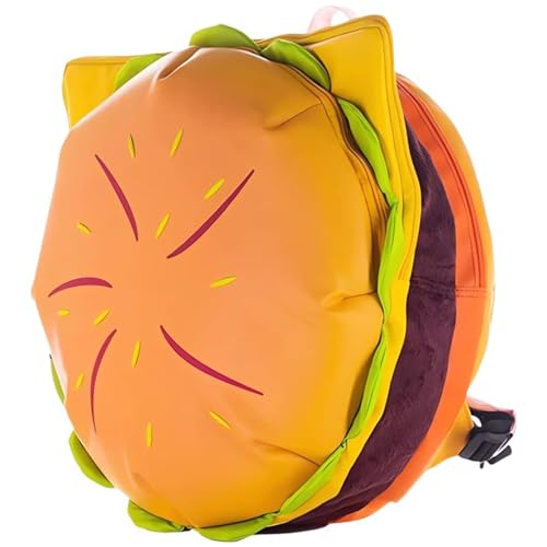 Hkufpq Cheeseburger Backpack, Hamburger Backpack, Universe Burger Backpack