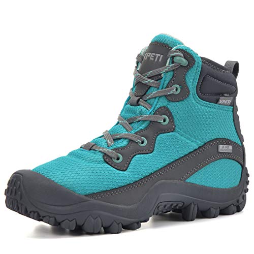 XPETI Women's Dimo Mid Waterproof Hiking Boot Non Slip