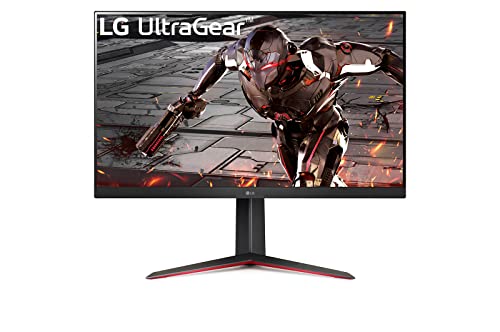 LG 32GN650-B Ultragear Gaming Monitor 32” QHD (2560 x 1440) Display, 165Hz Refresh Rate, 1ms MBR, HDR 10, sRGB 95% Color Gamut, AMD FreeSync – Black