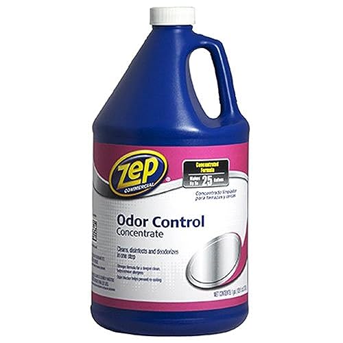 Zep Odor Control Concentrate 128 Ounce ZUOCC128 (1 Bottle), 1 Gallon Concentrate, No Scent