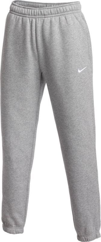 Nike Womens Club Fleece Jogger Sweatpants (Dark Grey/White, Medium)