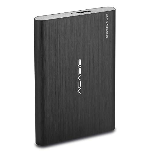 ACASIS USB3.0 2.5' Portable External Hard Drive 250GB Hard Drive for Desktop Laptop HDD (250GB, Black)