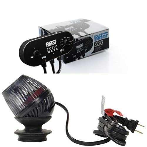 Bundle of Hydor Koralia Wavemaker Basic Controller, Dual Pump, 12V, DC + Hydor 60701149 Koralia 3G Third Generation Circulation Pump, 1350Gph/5.5watt