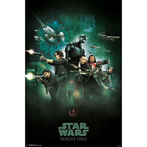 Trends International Star Wars Rogue One Group Wall Poster 22.375' x 34'