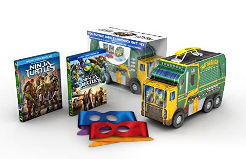 Teenage Mutant Ninja Turtles (2014) / Teenage Mutant Ninja Turtles: Out Of The Shadows (2016) (Collectible Turtle LunchBox Gift set) (Blu-ray / DVD) [Blu-ray]