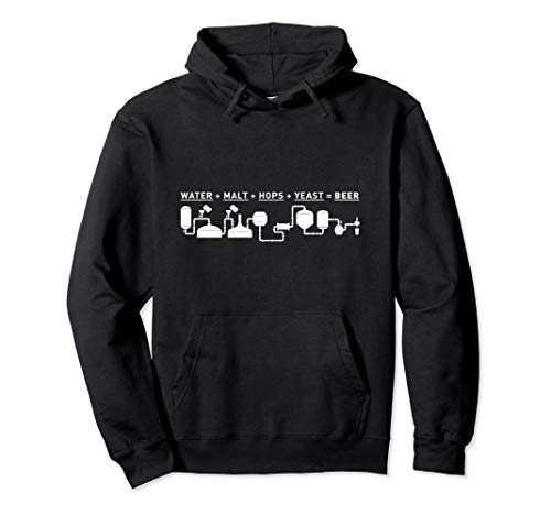 Beer Making Cycle Diagram For Homebrew Pullover Hoodie