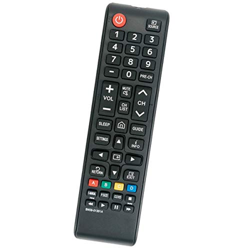 Remote Control Replacement Applicable for Samsung TV UN40NU7100FXZA UN43NU7100FXZA UN50NU7100FXZA UN55NU7100FXZA UN58NU7100FXZA UN65NU7100FXZA UN75NU7100F UN32N5300AFXZA UN55NU6900FXZA UN43NU6900FXZA