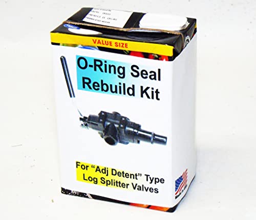 O-Ring Rebuild Kit Adjustable Detent Hydraulic Log Splitter Control Valve LVA1