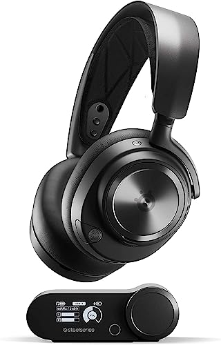 SteelSeries Arctis Nova Pro Wireless Multi-System Gaming Headset - Premium Hi-Fi Drivers (Renewed)